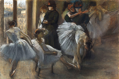 Preparation for the Class Edgar Degas